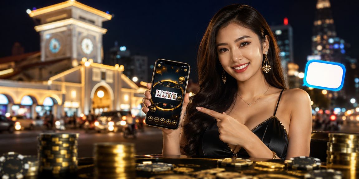 Người dùng Hồ Chí Minh trải nghiệm card game và kiểm tra voucher giải trí